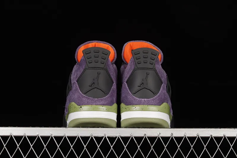 All categories Air Jordan Jordan series basketball shoes Air Jordan 4 Air Jordan 4 Retro "Canyon Purple" AJ4 Joe 4 purple suede basketball shoes AQ9129-500